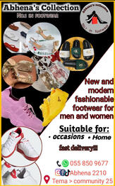 Footwear ads flyer