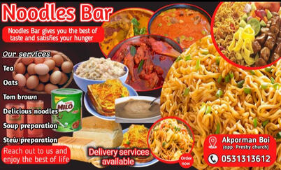 Noodles ads banner